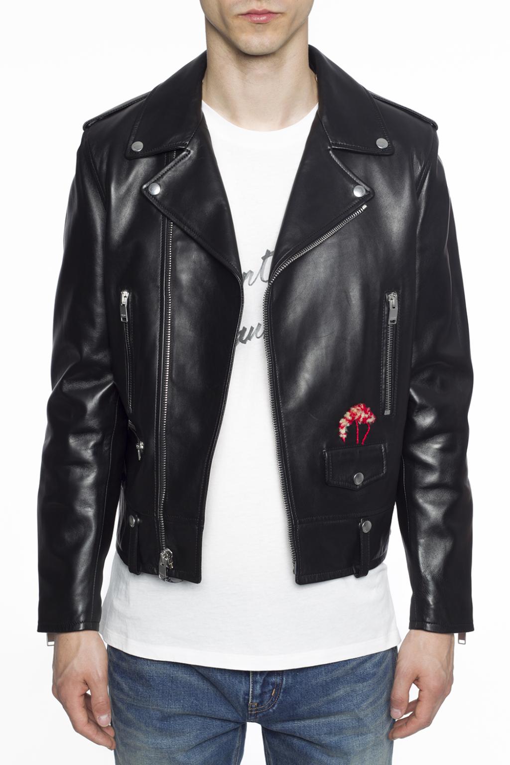 Saint laurent store flamingo jacket